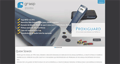 Desktop Screenshot of grasp.com.br
